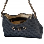 Beuteltasche Izzy Coal Logo, Farbe: anthrazit, Marke: Guess, EAN: 0190231910220, Abmessungen in cm: 28x22.5x9.5, Bild 6 von 6