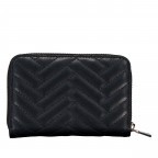 Geldbörse Anning Black, Farbe: schwarz, Marke: Guess, EAN: 0190231909262, Abmessungen in cm: 14.2x9.6x2.5, Bild 3 von 4
