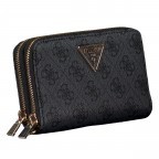 Geldbörse Laurel 4G-Logo Coal, Farbe: anthrazit, Marke: Guess, EAN: 0190231899136, Abmessungen in cm: 15x10x3.5, Bild 2 von 6