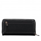 Geldbörse Laurel Black, Farbe: schwarz, Marke: Guess, EAN: 0190231882633, Abmessungen in cm: 20.5x10.2x3, Bild 3 von 5