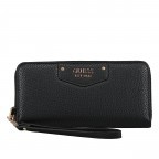 Geldbörse Eco Brenton mit Griffschlaufe Black, Farbe: schwarz, Marke: Guess, EAN: 0190231907329, Abmessungen in cm: 20.5x10x2.5, Bild 1 von 5