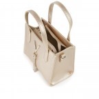 Handtasche Divina S Oro, Farbe: metallic, Marke: Valentino Bags, EAN: 8054942440792, Abmessungen in cm: 20x16x11, Bild 7 von 7