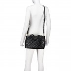 Handtasche Ocarina Nero, Farbe: schwarz, Marke: Valentino Bags, EAN: 8054942227881, Abmessungen in cm: 28x20.5x13, Bild 6 von 7