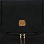 Kulturbeutel X-BAG & X-Travel zum Aufhängen Black, Farbe: schwarz, Marke: Brics, EAN: 8016623918433, Abmessungen in cm: 26x23.5x11, Bild 6 von 6