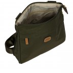 Umhängetasche X-BAG & X-Travel Olive, Farbe: grün/oliv, Marke: Brics, EAN: 8016623918457, Abmessungen in cm: 26.5x23.5x1.5, Bild 6 von 7