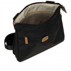 Umhängetasche X-BAG & X-Travel Black, Farbe: schwarz, Marke: Brics, EAN: 8016623918464, Abmessungen in cm: 26.5x23.5x1.5, Bild 6 von 7