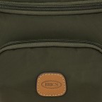 Gürteltasche X-BAG & X-Travel Olive, Farbe: grün/oliv, Marke: Brics, EAN: 8016623918488, Abmessungen in cm: 27x14x8, Bild 8 von 8
