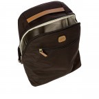Rucksack X-BAG & X-Travel Brown, Farbe: braun, Marke: Brics, EAN: 8016623959894, Abmessungen in cm: 30x33x12, Bild 6 von 7