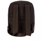 Rucksack X-BAG & X-Travel Brown, Farbe: braun, Marke: Brics, EAN: 8016623959894, Abmessungen in cm: 30x33x12, Bild 4 von 7