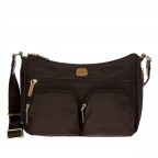 Umhängetasche X-BAG & X-Travel Brown, Farbe: braun, Marke: Brics, EAN: 8016623959658, Abmessungen in cm: 34x24x8, Bild 1 von 7