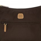 Beuteltasche X-BAG & X-Travel Brown, Farbe: braun, Marke: Brics, EAN: 8016623959672, Abmessungen in cm: 30x20x13, Bild 7 von 7