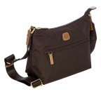 Beuteltasche X-BAG & X-Travel Brown, Farbe: braun, Marke: Brics, EAN: 8016623959672, Abmessungen in cm: 30x20x13, Bild 2 von 7
