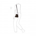 Umhängetasche X-BAG & X-Travel Brown, Farbe: braun, Marke: Brics, EAN: 8016623959740, Abmessungen in cm: 20x15x8, Bild 5 von 7