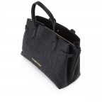 Handtasche Pansy mit zwei Schulterriemen Nero, Farbe: schwarz, Marke: Valentino Bags, EAN: 8054942607430, Abmessungen in cm: 29.5x21.5x14.5, Bild 9 von 9