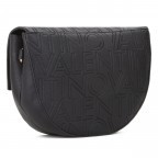 Satteltasche Pansy mit zwei Schulterriemen Nero, Farbe: schwarz, Marke: Valentino Bags, EAN: 8054942607485, Abmessungen in cm: 24.5x18x7.5, Bild 4 von 8