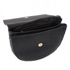 Satteltasche Pansy mit zwei Schulterriemen Nero, Farbe: schwarz, Marke: Valentino Bags, EAN: 8054942607485, Abmessungen in cm: 24.5x18x7.5, Bild 8 von 8