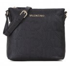 Umhängetasche Pansy mit zwei Schulterriemen Nero, Farbe: schwarz, Marke: Valentino Bags, EAN: 8054942607737, Abmessungen in cm: 25x23.5x8, Bild 1 von 7