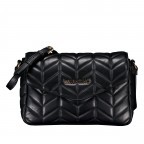 Umhängetasche Petal Relove Recycle Nero, Farbe: schwarz, Marke: Valentino Bags, EAN: 8054942610416, Abmessungen in cm: 29x19.5x8.5, Bild 1 von 6