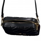 Umhängetasche Petal Relove Recycle Nero, Farbe: schwarz, Marke: Valentino Bags, EAN: 8054942610461, Abmessungen in cm: 22.5x15x6.5, Bild 6 von 6