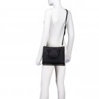 Handtasche Rised Relove Recycle Nero, Farbe: schwarz, Marke: Valentino Bags, EAN: 8054942608918, Abmessungen in cm: 26.5x22.5x12.5, Bild 6 von 7