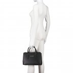 Handtasche Zero Relove Recycle Nero, Farbe: schwarz, Marke: Valentino Bags, EAN: 8054942453143, Abmessungen in cm: 29.5x19.5x13.5, Bild 4 von 7