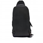 Umhängetasche Horizon Nero, Farbe: schwarz, Marke: Valentino Bags, EAN: 8054942601230, Abmessungen in cm: 17x31x7, Bild 3 von 5