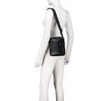 Umhängetasche Horizon Nero, Farbe: schwarz, Marke: Valentino Bags, EAN: 8054942601254, Abmessungen in cm: 17x21.5x6, Bild 4 von 6