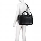 Aktentasche Horizon Nero, Farbe: schwarz, Marke: Valentino Bags, EAN: 8054942601278, Abmessungen in cm: 40x29x8, Bild 6 von 7
