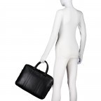 Aktentasche Horizon Nero, Farbe: schwarz, Marke: Valentino Bags, EAN: 8054942601278, Abmessungen in cm: 40x29x8, Bild 4 von 7
