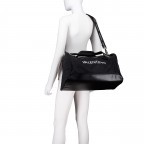 Reisetasche Kylo Nero, Farbe: schwarz, Marke: Valentino Bags, EAN: 8054942528391, Abmessungen in cm: 46.5x26.5x31, Bild 5 von 6