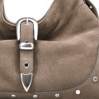 Beuteltasche Elisa Rebel Cozy French Grey, Farbe: grau, Marke: Les Visionnaires, EAN: 4262435773164, Abmessungen in cm: 40x26x8, Bild 6 von 6