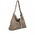 Beuteltasche Elisa Rebel Cozy French Grey, Farbe: grau, Marke: Les Visionnaires, EAN: 4262435773164, Abmessungen in cm: 40x26x8, Bild 2 von 6