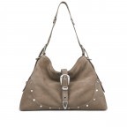 Beuteltasche Elisa Rebel Cozy French Grey, Farbe: grau, Marke: Les Visionnaires, EAN: 4262435773164, Abmessungen in cm: 40x26x8, Bild 1 von 6