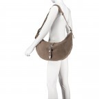 Beuteltasche Enya Rebel Cozy French Grey, Farbe: grau, Marke: Les Visionnaires, EAN: 4262435773409, Abmessungen in cm: 50x34x6, Bild 4 von 8
