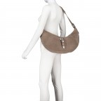 Beuteltasche Enya Rebel Cozy French Grey, Farbe: grau, Marke: Les Visionnaires, EAN: 4262435773409, Abmessungen in cm: 50x34x6, Bild 5 von 8