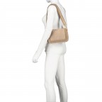 Umhängetasche Emily Teddy Peanut, Farbe: cognac, Marke: Les Visionnaires, EAN: 4262435774666, Abmessungen in cm: 22.5x16.5x8.5, Bild 4 von 9