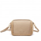 Umhängetasche Emily Teddy Peanut, Farbe: cognac, Marke: Les Visionnaires, EAN: 4262435774666, Abmessungen in cm: 22.5x16.5x8.5, Bild 1 von 9