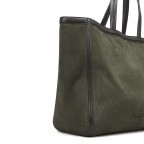 Shopper Frame Lines Fiona Cozy Moss Green, Farbe: grün/oliv, Marke: Les Visionnaires, EAN: 4262435775410, Abmessungen in cm: 43.5x34x17, Bild 7 von 7