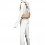 Umhängetasche Ivy Teddy Peanut, Farbe: cognac, Marke: Les Visionnaires, EAN: 4262435774901, Abmessungen in cm: 25x13x6.5, Bild 5 von 9