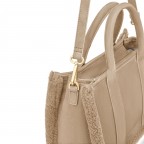 Handtasche Lena Teddy Peanut, Farbe: cognac, Marke: Les Visionnaires, EAN: 4262435775083, Abmessungen in cm: 30x22.5x15, Bild 9 von 9