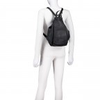 Rucksack Just-Pure Mireille JP-13031 Dark Ash, Farbe: anthrazit, Marke: Harbour 2nd, EAN: 4046478081680, Abmessungen in cm: 18.5x34.5x16, Bild 5 von 6
