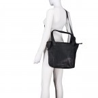 Shopper Just-Pure Oceane JP-13097 Dark Ash, Farbe: anthrazit, Marke: Harbour 2nd, EAN: 4046478081840, Abmessungen in cm: 28.5x32x12.5, Bild 6 von 7