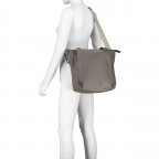 Shopper Just-Pure Oceane JP-13097 Dusty Taupe, Farbe: taupe/khaki, Marke: Harbour 2nd, EAN: 4046478081871, Abmessungen in cm: 28.5x32x12.5, Bild 6 von 7
