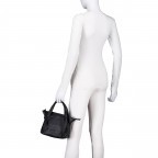 Handtasche Just-Pure Thea JP-13098 Dark Ash, Farbe: anthrazit, Marke: Harbour 2nd, EAN: 4046478081888, Abmessungen in cm: 20.5x16.5x12.5, Bild 4 von 7