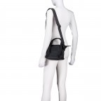 Handtasche Just-Pure Thea JP-13098 Dark Ash, Farbe: anthrazit, Marke: Harbour 2nd, EAN: 4046478081888, Abmessungen in cm: 20.5x16.5x12.5, Bild 5 von 7