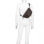 Gürteltasche / Umhängetasche Anchor-Love Jutta AL-11964 Chocolate Brown, Farbe: braun, Marke: Harbour 2nd, EAN: 4046478069947, Abmessungen in cm: 26.5x18x8.5, Bild 5 von 6