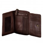 Geldbörse Anchor-Love Carla SL.12650 Chocolate Brown, Farbe: braun, Marke: Harbour 2nd, EAN: 4046478056312, Abmessungen in cm: 12x10x3, Bild 4 von 5