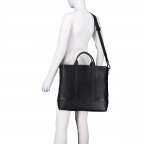 Handtasche Manciano Morris MVO Black, Farbe: schwarz, Marke: Joop!, EAN: 4048835230144, Abmessungen in cm: 37.5x37x12.5, Bild 5 von 7