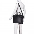 Aktentasche Manciano Pandion SHZ Black, Farbe: schwarz, Marke: Joop!, EAN: 4048835230151, Abmessungen in cm: 39x28x8.6, Bild 5 von 8