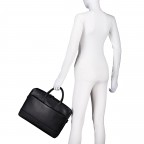 Aktentasche Manciano Pandion SHZ Black, Farbe: schwarz, Marke: Joop!, EAN: 4048835230151, Abmessungen in cm: 39x28x8.6, Bild 4 von 8